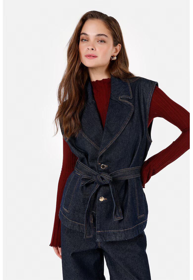 COLINS Vesta uni din denim - Bleumarin
