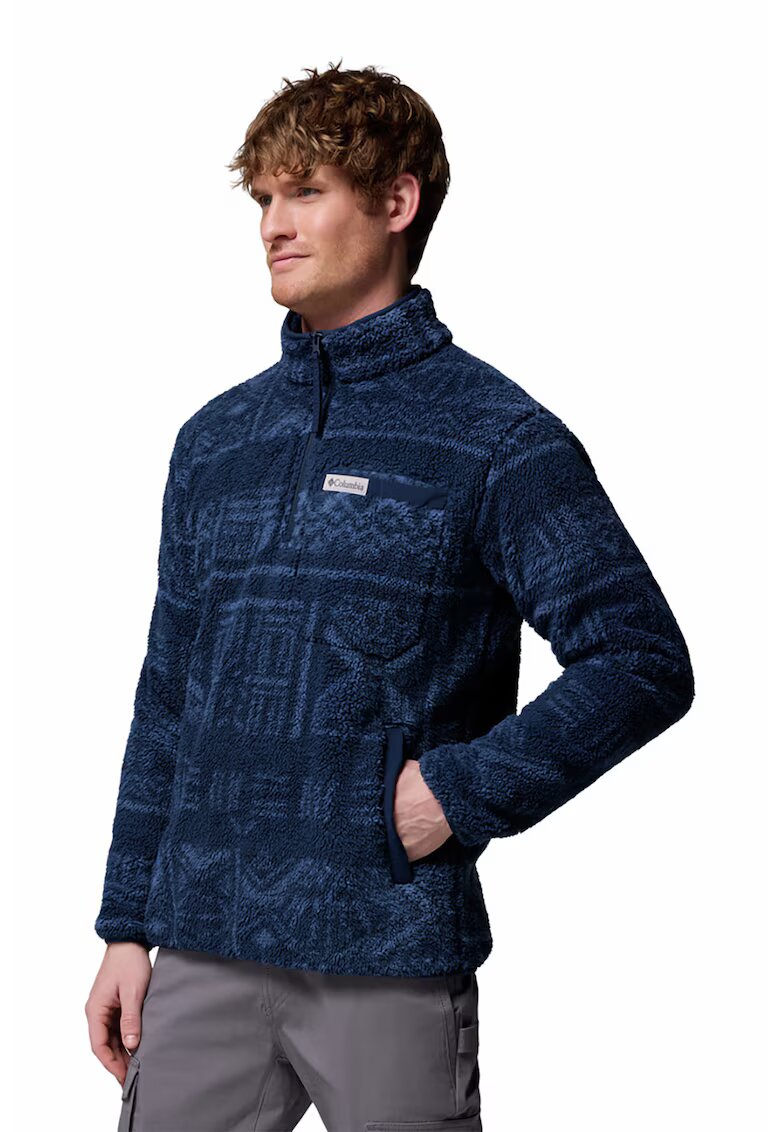 Columbia Bluza din material teddy pentru ski Rugged Ridge - Bleumarin