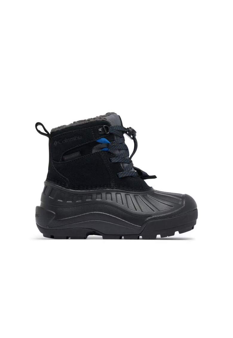 Columbia Cizme de zapada copii - Powderbug Alpine 21 - piele naturala - Negru