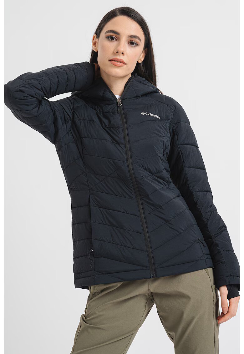Columbia Geaca cu gluga pentru drumetii Joy Peak II - Negru