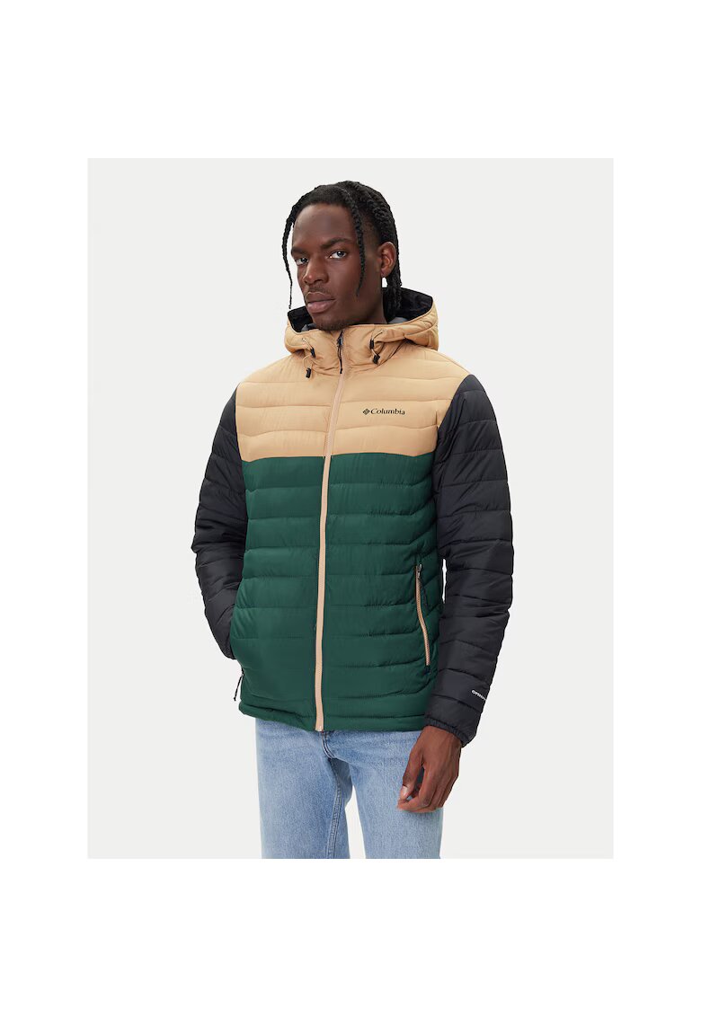 Columbia Geaca de iarna barbati din materiale rezistente - multicolor