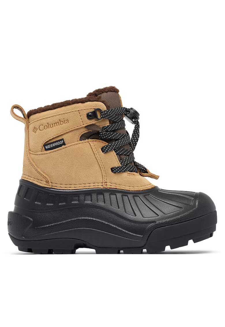 Columbia Ghete sport baieti - piele naturala - negru/maro