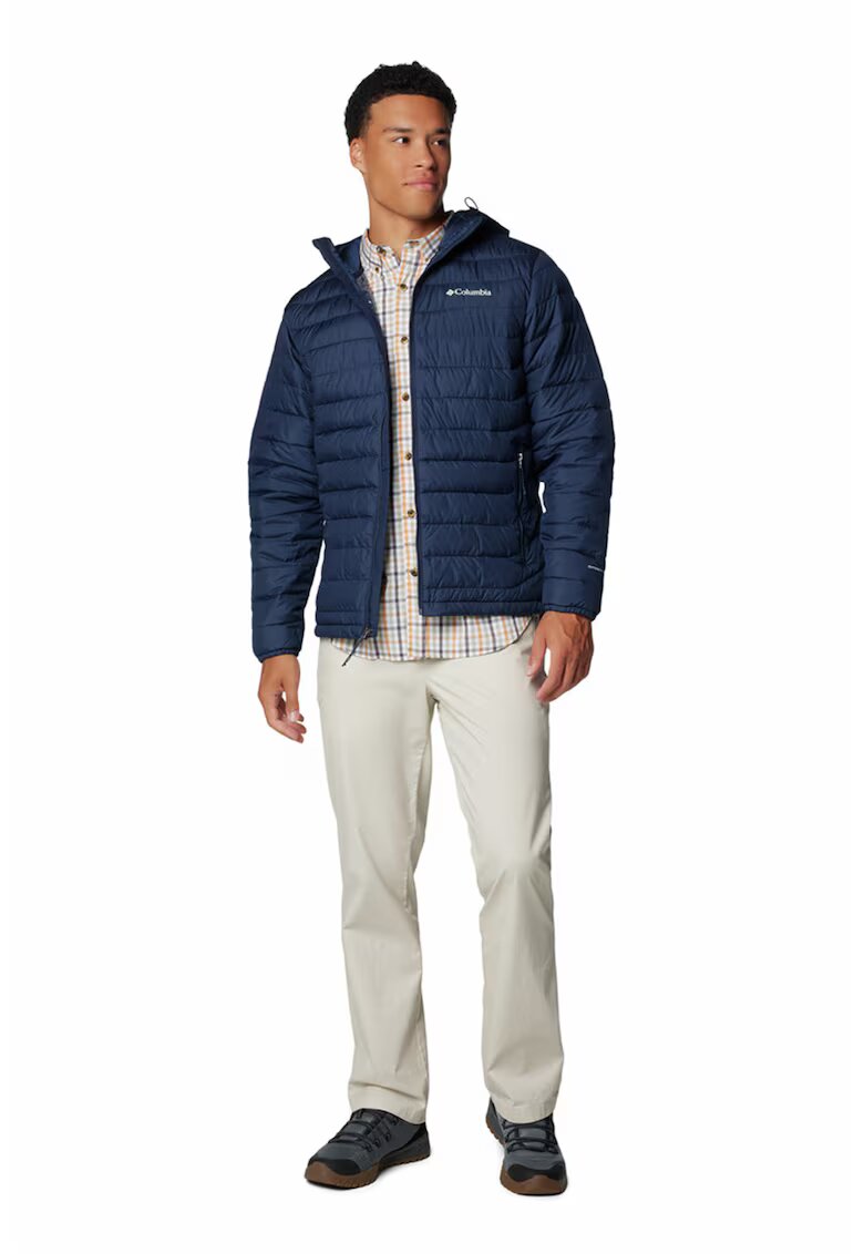 Columbia Jacheta cu gluga pentru trekking Powdewr Lite II - Bleumarin