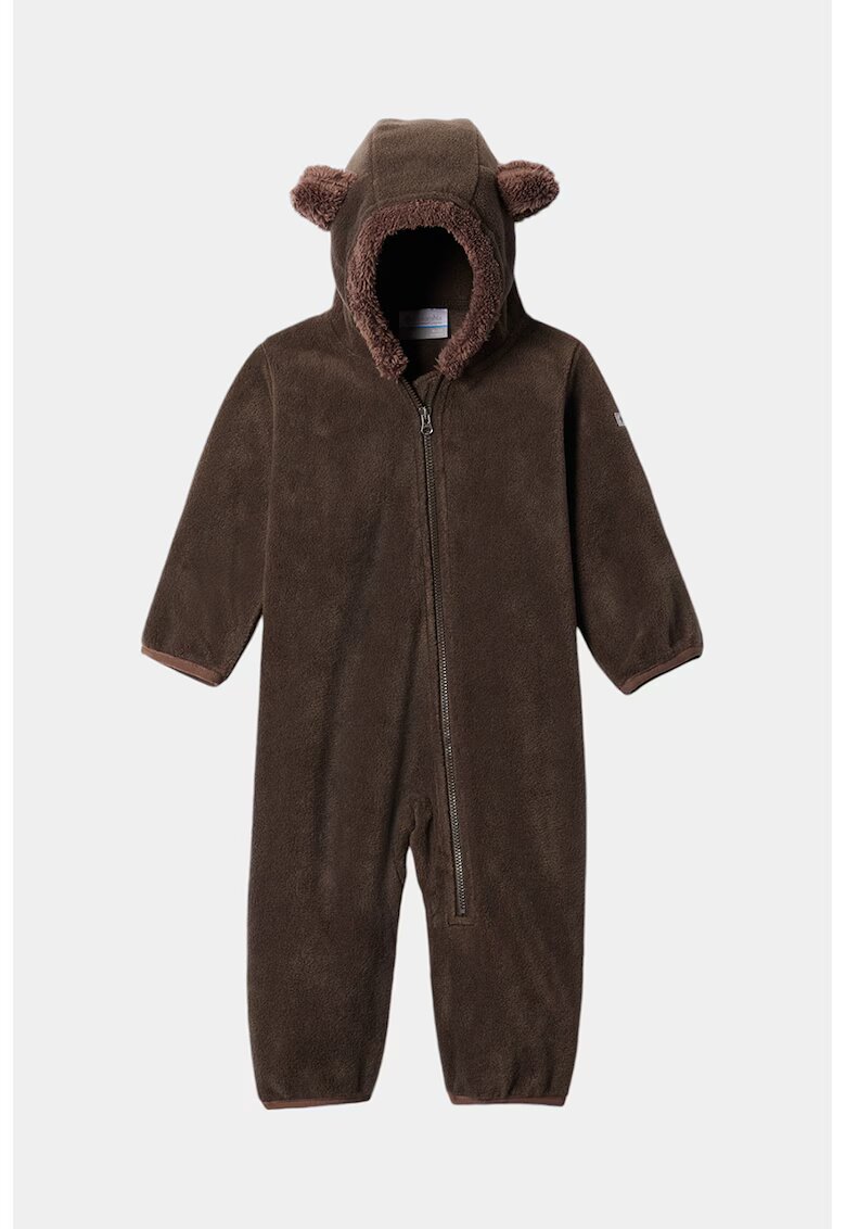 Columbia Salopeta din fleece cu garnituri din blana sintetica Tiny Bear™ - Maro
