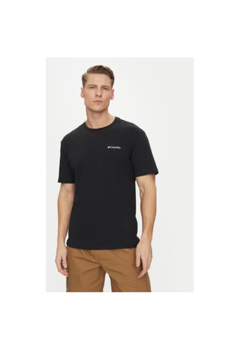 Columbia Tricou barbati - 304693335 - Bumbac - Negru - Negru