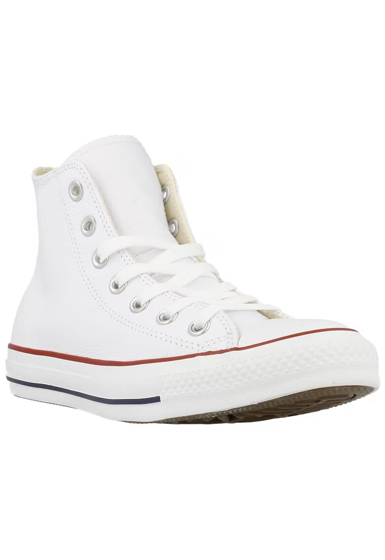 Converse Ghete barbati - 118514 - Piele naturala - Alb