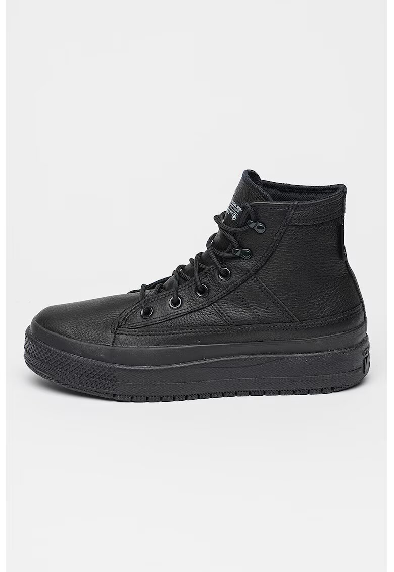 Converse Pantofi sport impermeabili de piele Chuck Taylor All Star Equip - Negru