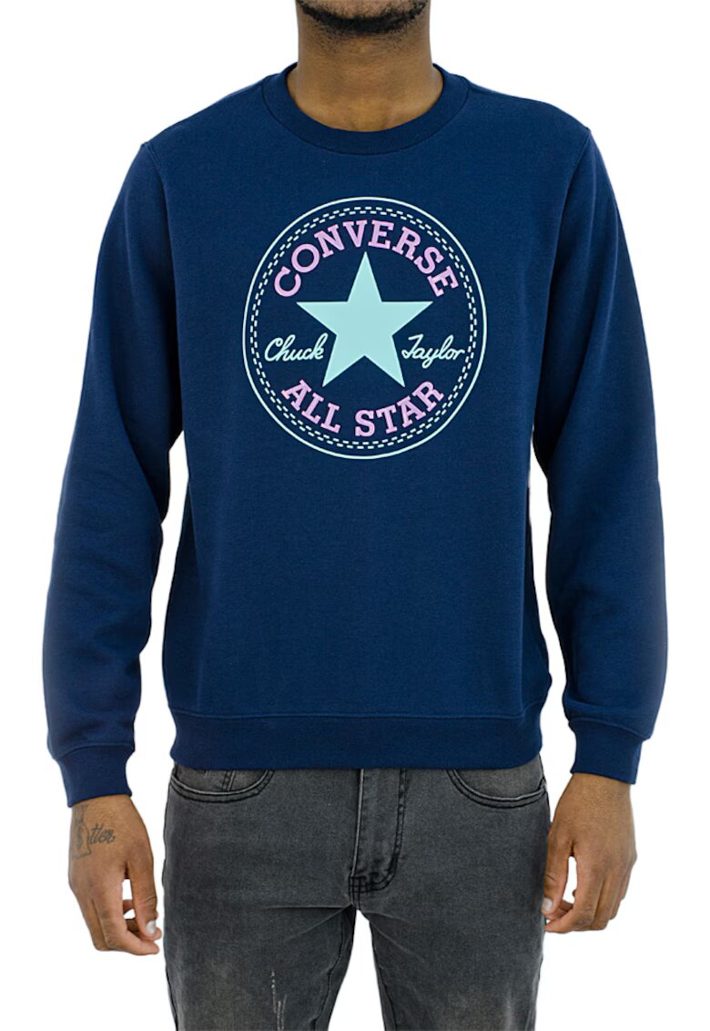 Converse Tricou unisex Bumbac - Albastru2