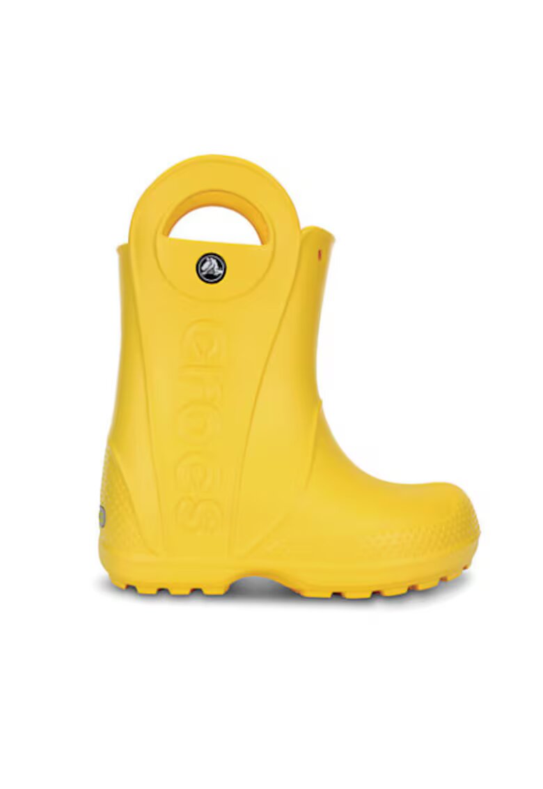 Crocs Cizme Handle It Rain Boot 34-35 EU - J3 US Galben - Yellow