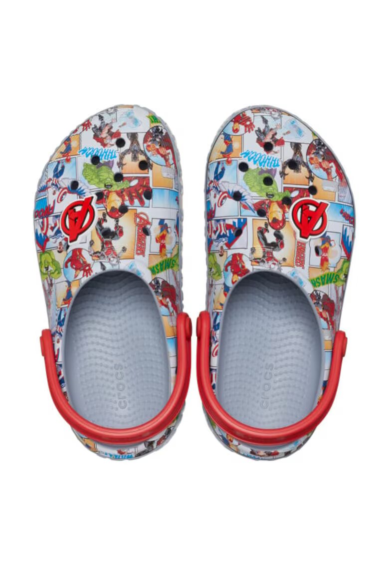 Crocs Saboti Avengers Off Court Clog Kids - US Gri - Blue Grey - Gri
