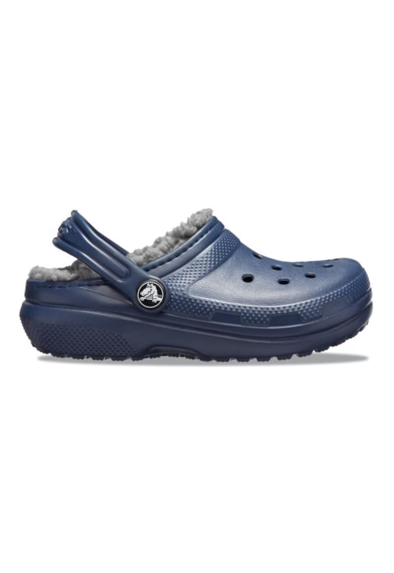 Crocs Saboti Izolati Copii - Classic Lined 207010 Clog - Albastru - Alb
