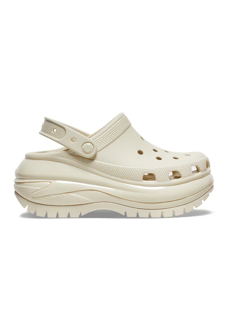 Crocs Saboti slingback wedge Mega Crush - Crem
