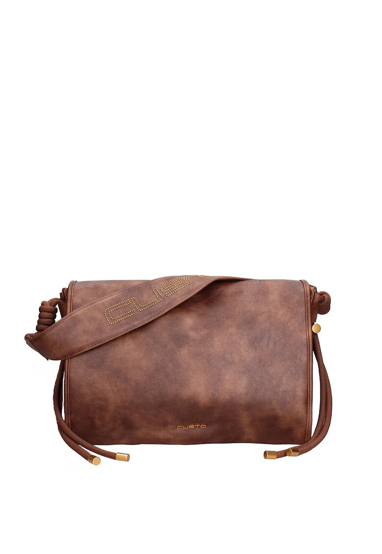 Custo Barcelona Geanta crossbody de piele ecologica Axton Pro - Maro