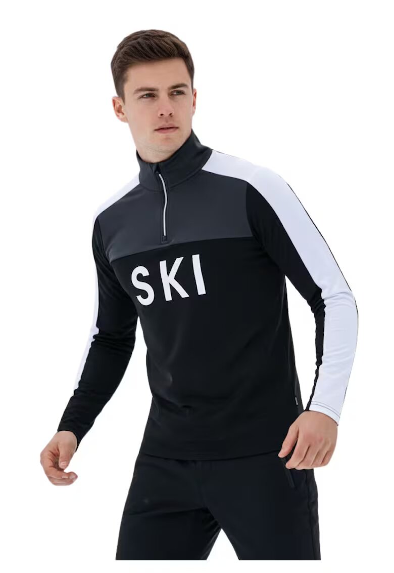 Dare2b Bluza cu imprimeu text