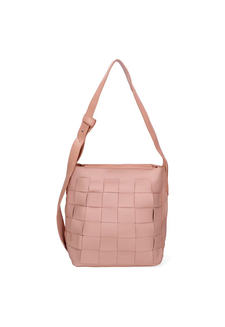 David Jones Geanta de piele ecologica cu design patchwork - Roz