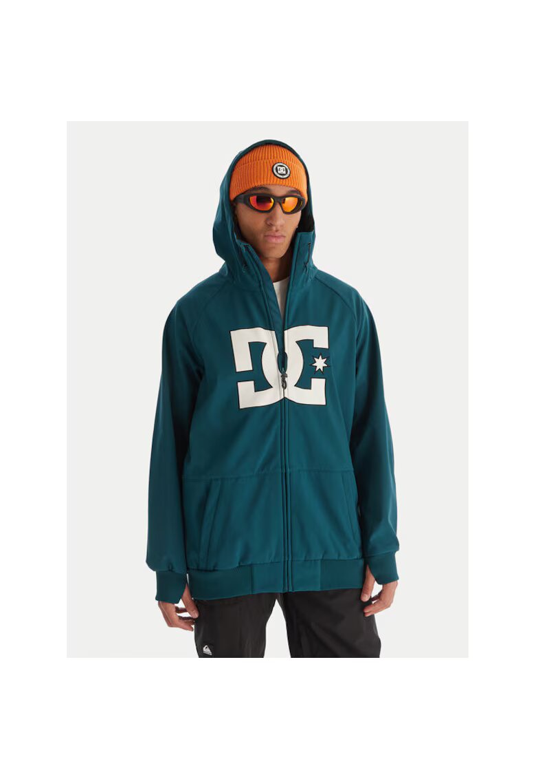 DC Shoes Hanorac sport barbati - textil/sintetic - verde -