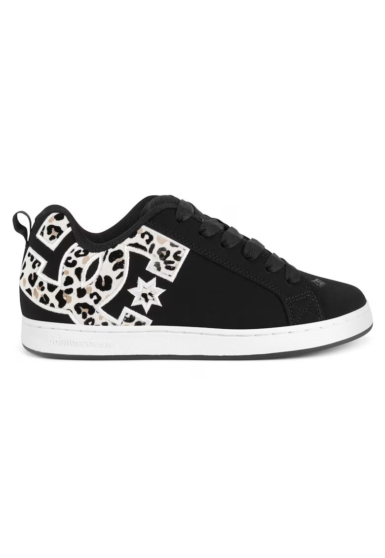 DC Shoes Tenisi dama - piele naturala - alb/negru