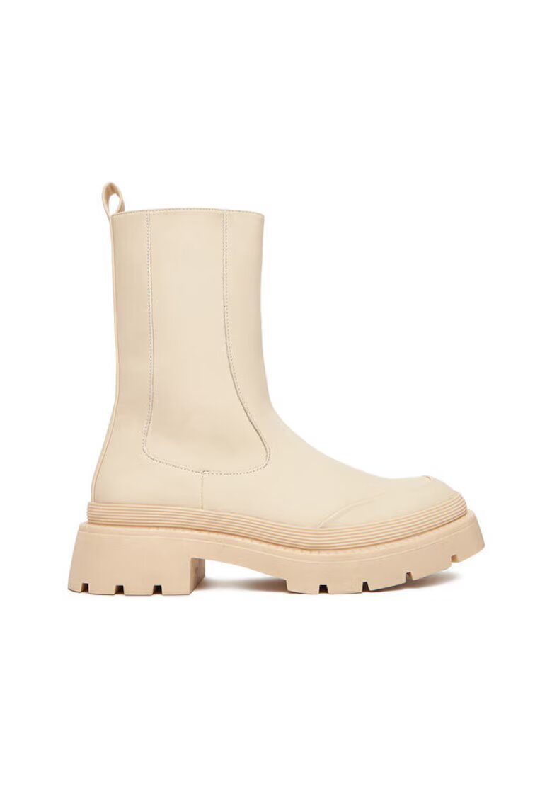 DeeZee Botine dama 13096-10 - Bej - Textil