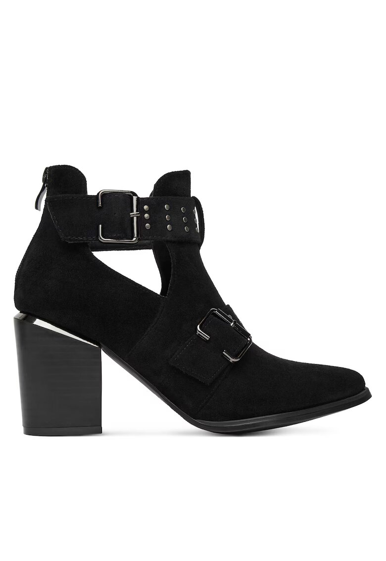DeeZee Botine dama 7612-7 - Textil - Negru