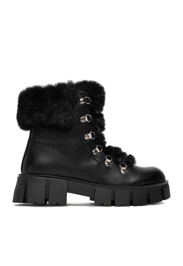 DeeZee Botine dama 90190-6 - Textil - Negru