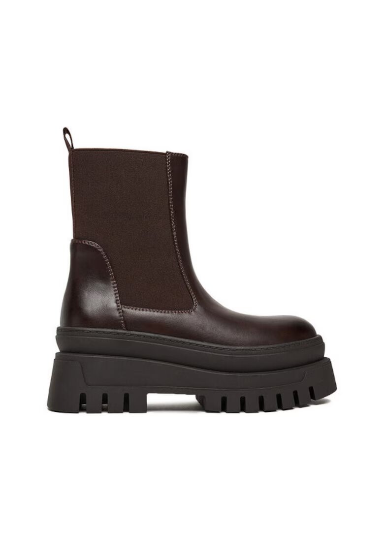 DeeZee Botine dama CEO-HY60290S-1 - Textil - Maro