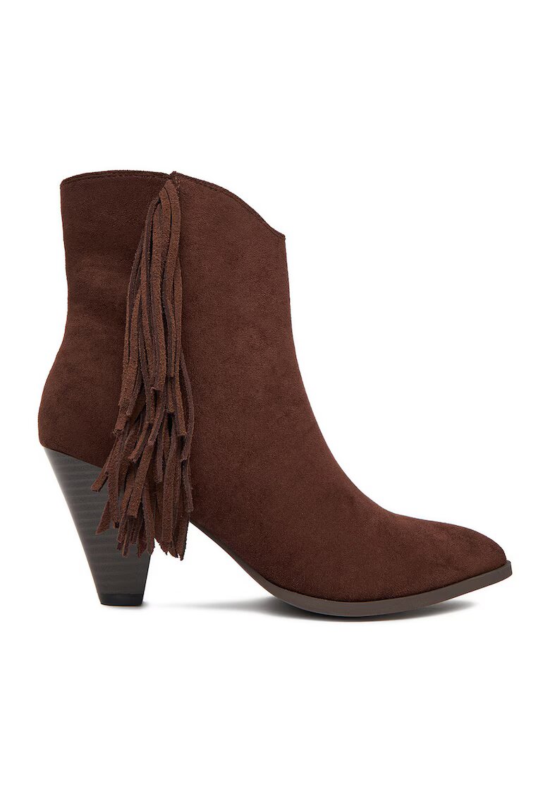 DeeZee Botine dama CEO-R25AW09076 - Textil - Maro