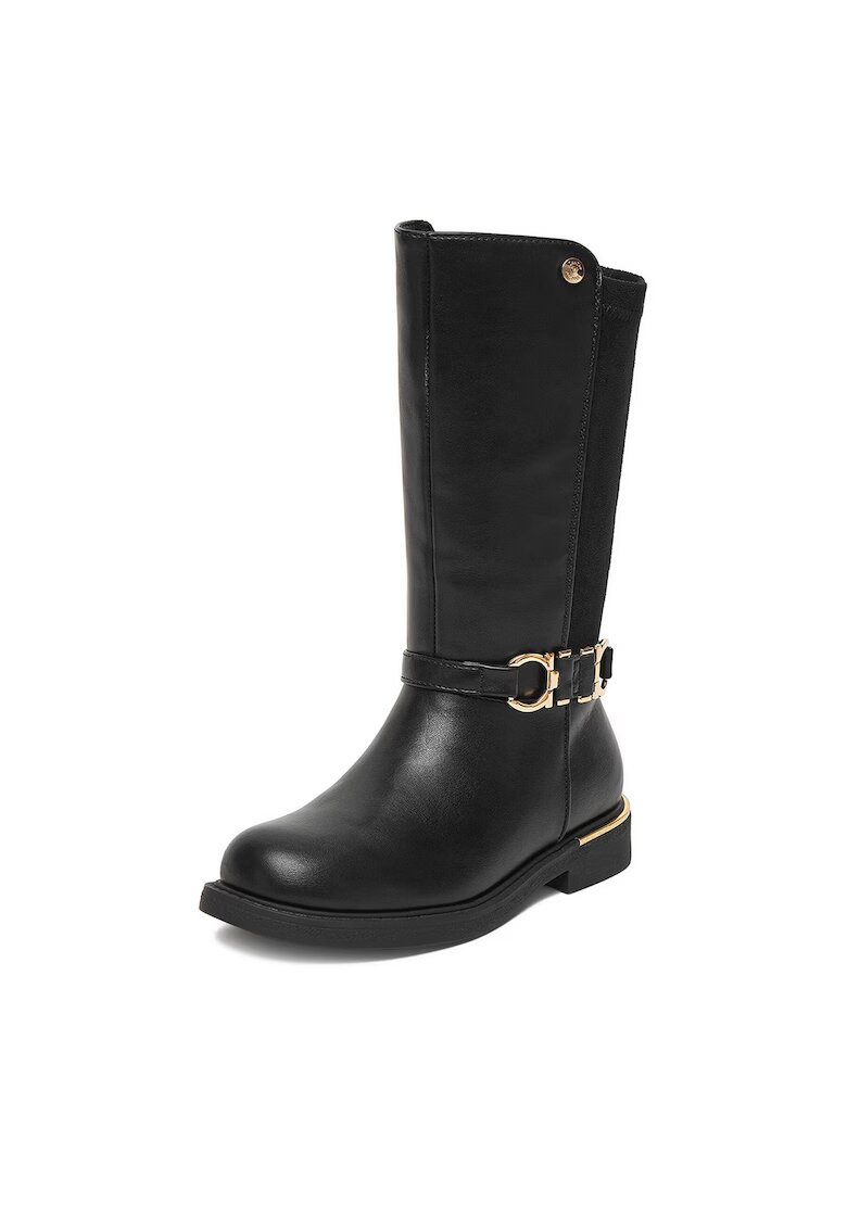DeeZee Cizme fete - negru/auriu