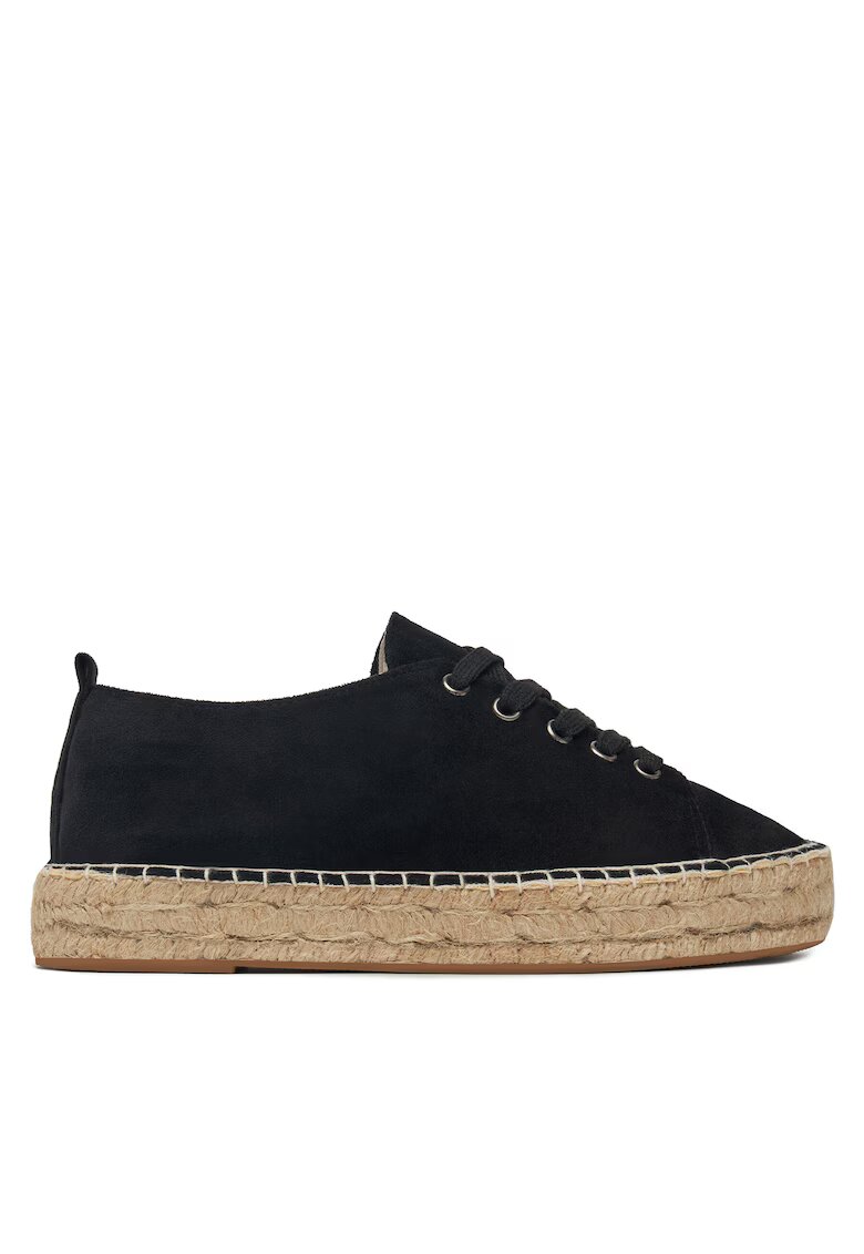 DeeZee Espadrile dama negru - tesatura