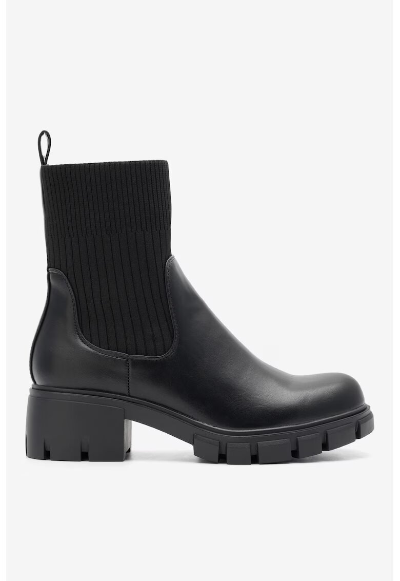 DeeZee Ghete dama 5904862942766 - Sintetic - Negru - Negru