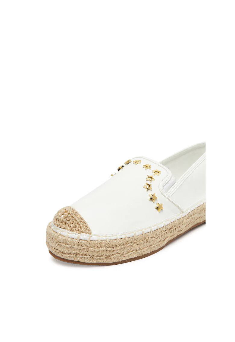 DeeZee Mocasini dama - espadrile - alb - material textil