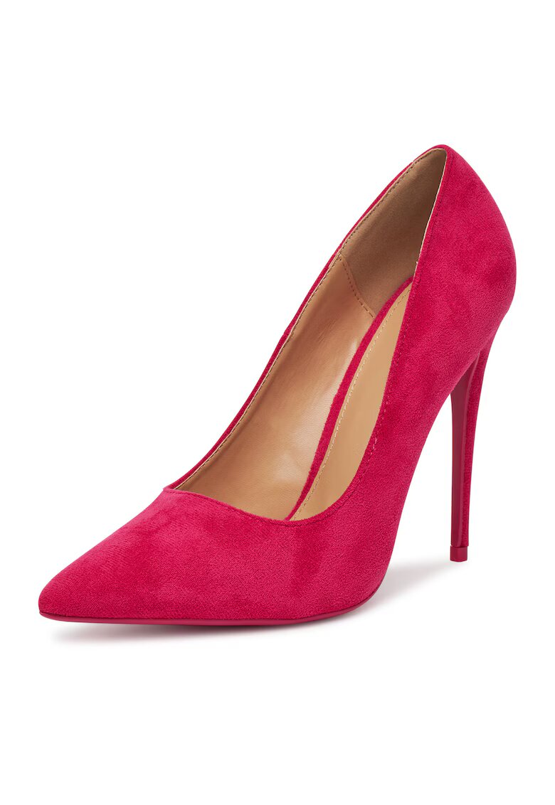 DeeZee Pantofi dama - toc - roz - tesatura