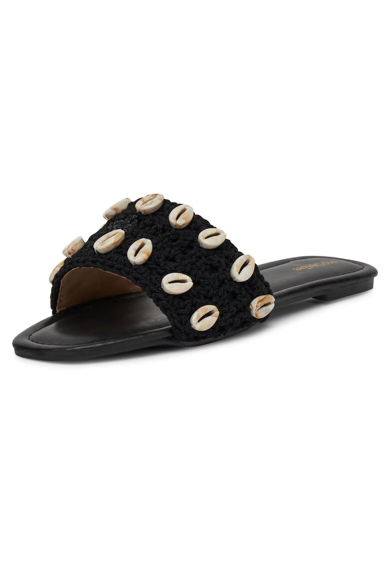DeeZee Papuci dama negru - model YD2303-1 -