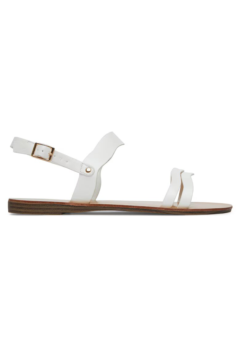 DeeZee Sandale dama - E6720-101 - alb