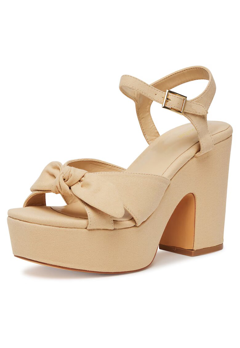 DeeZee Sandale dama - model 6103-4 - cu toc - bej