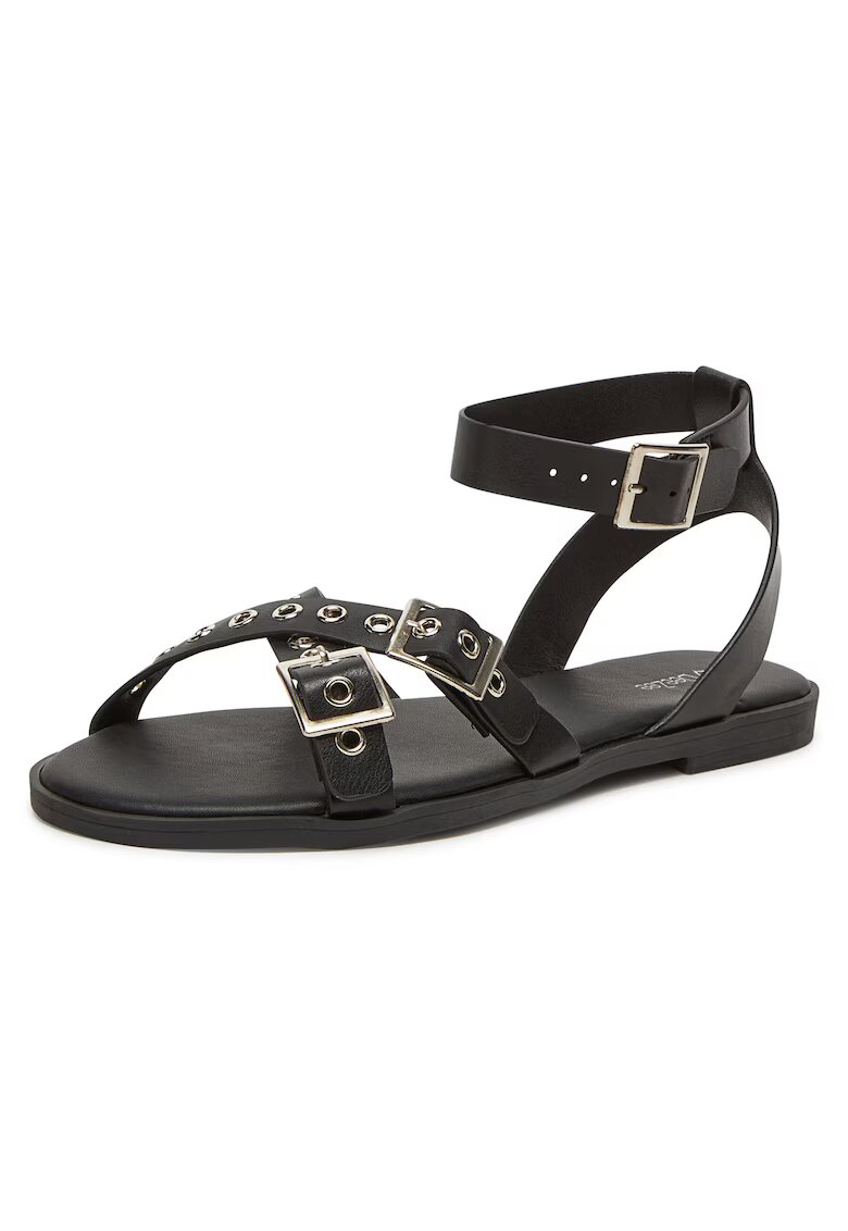 DeeZee Sandale dama negru - piele ecologica -