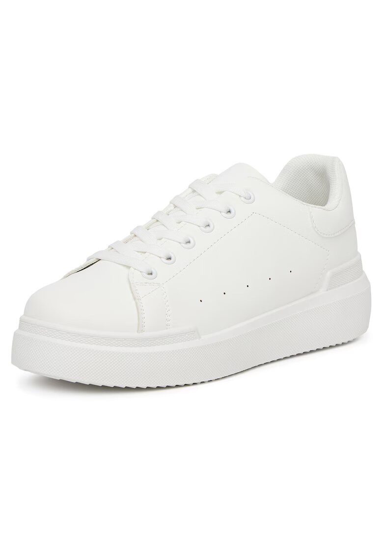 DeeZee Tenisi dama YB520-1 - piele ecologica - alb