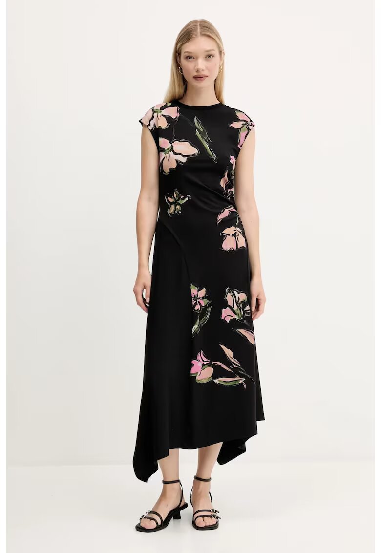 Desigual Rochie asimetrica Katrina - Negru