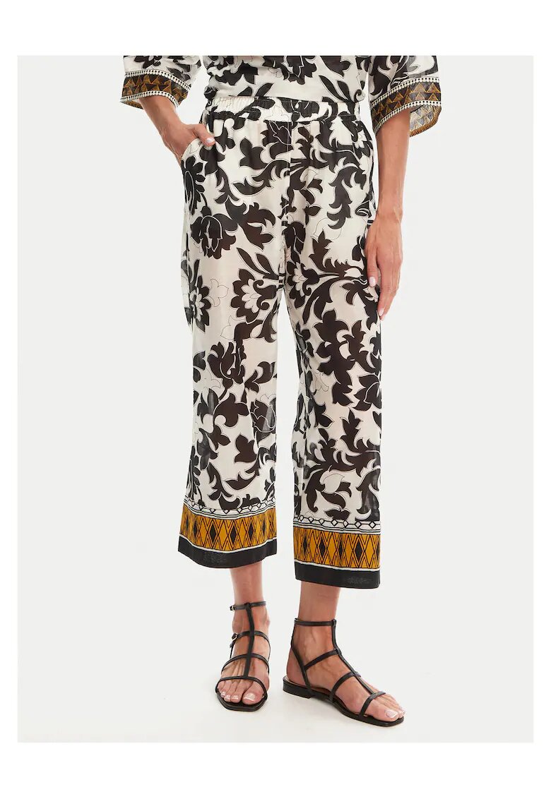 Devotion Twins Pantaloni dama - negru/bej