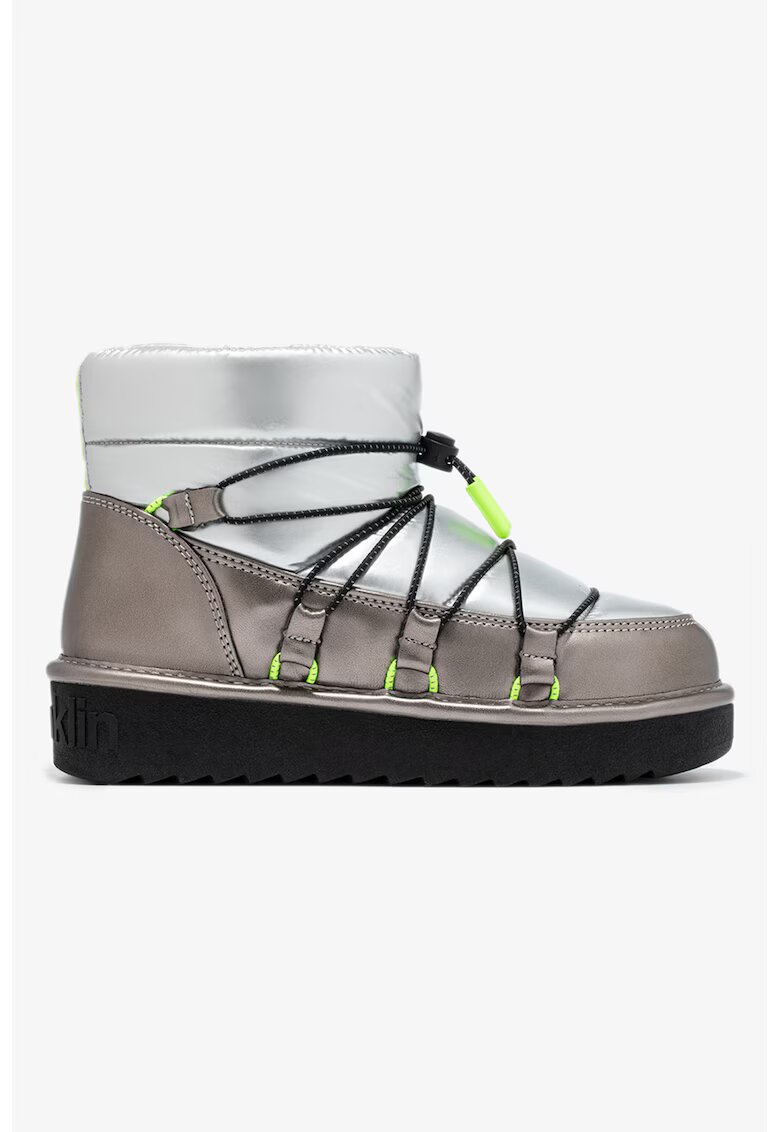 DFranklin Ghete slip-on Nordic Grip - Argintiu