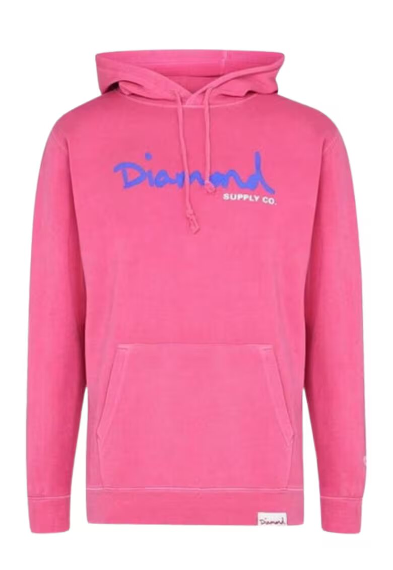 Diamond Supply Hanorac cu imprimeu logo -