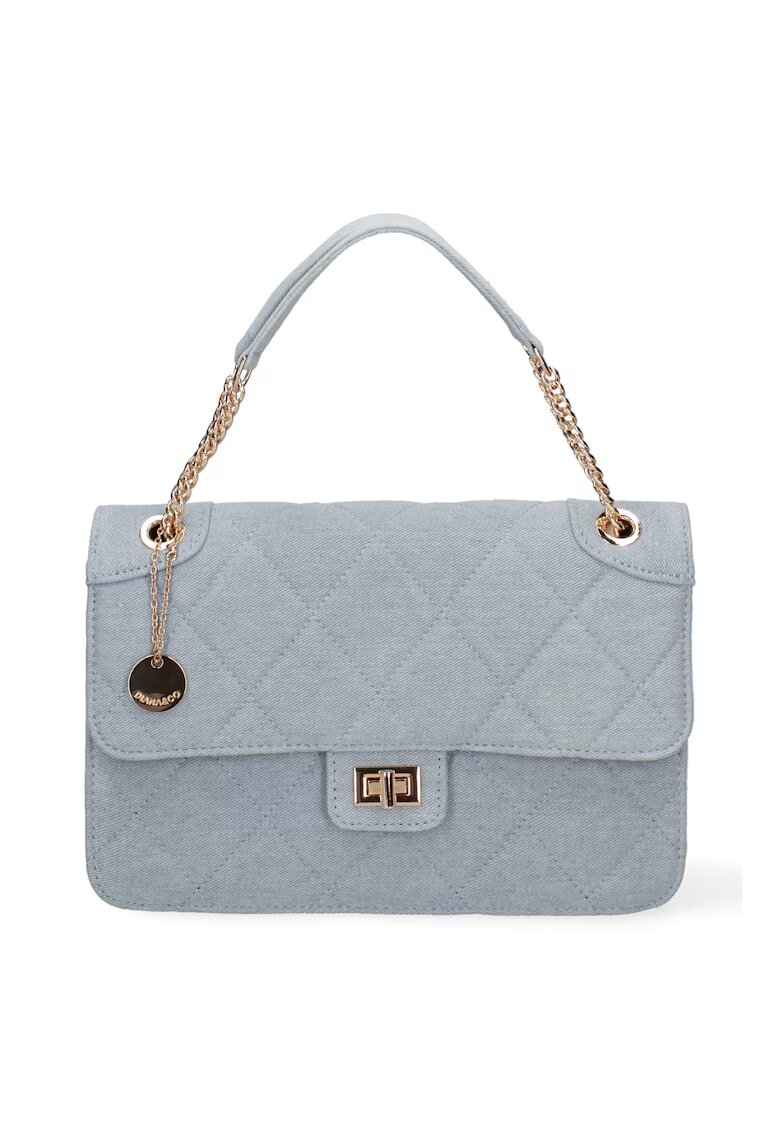 DIANA&CO Geanta crossbody cu barete lant - Albastru deschis