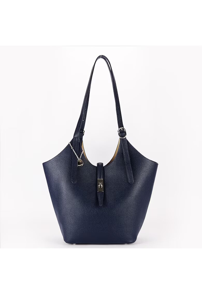 DIANA&CO Geanta mare cu borseta detasabila - Bleumarin - 26x38x12
