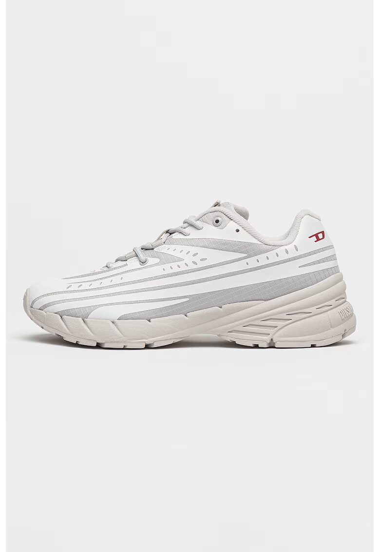 Diesel Pantofi sport cu insertii de plasa Airspeed - Alb/Gri
