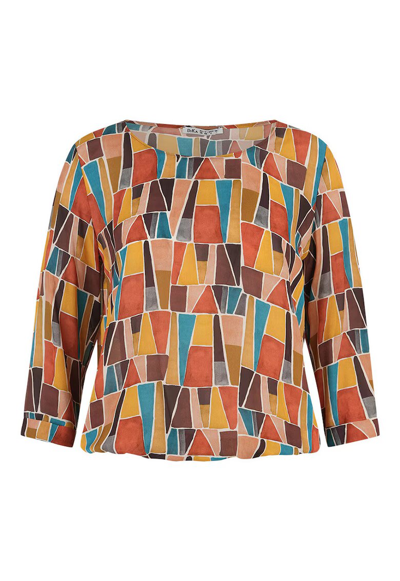 DiKa Bluza cu model geometric