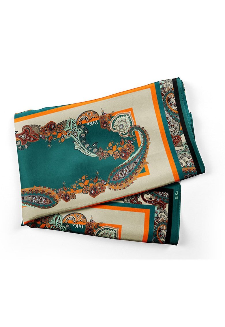 DiKa Esarfa cu model paisley - 70x180cm