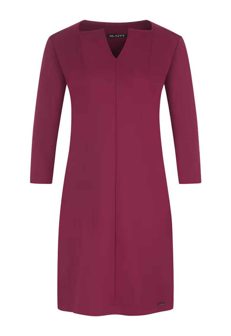 DiKa Rochie cu design clasic si decolteu in V