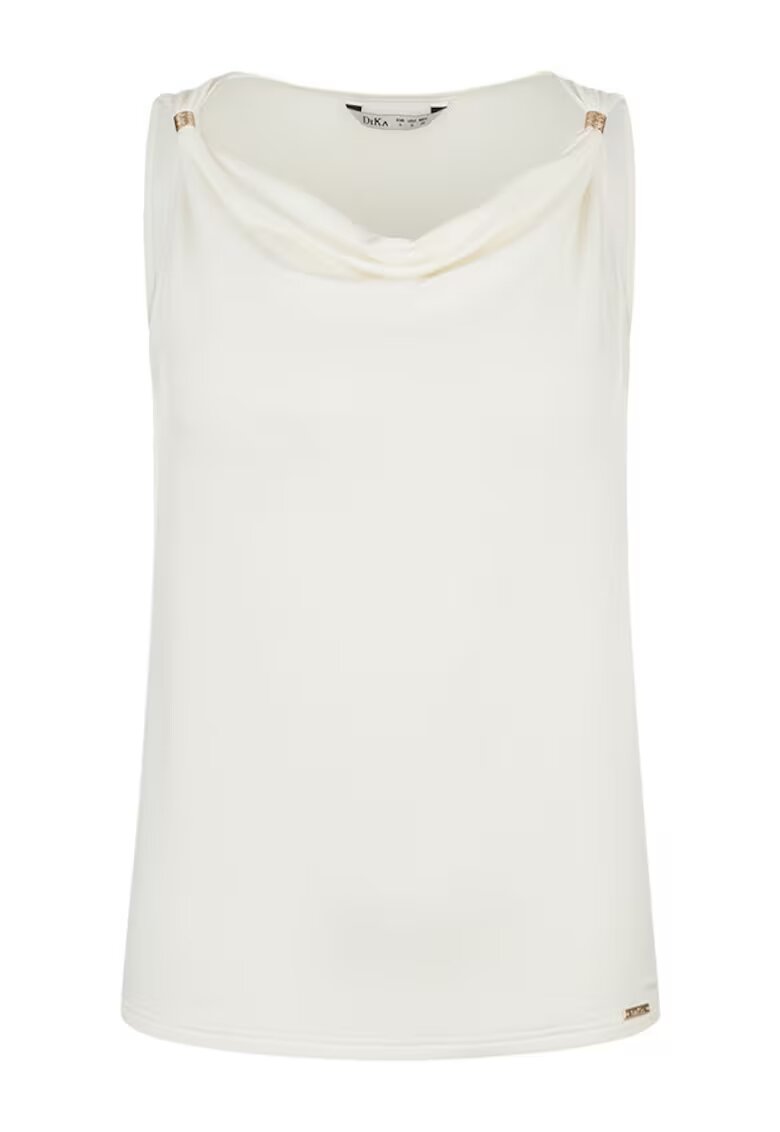 DiKa Top din tricot fin cu decolteu grecesc