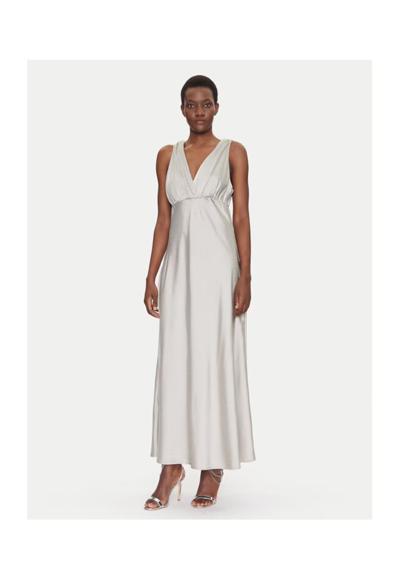 Dixie Rochie de seara - argintie - 100% poliester