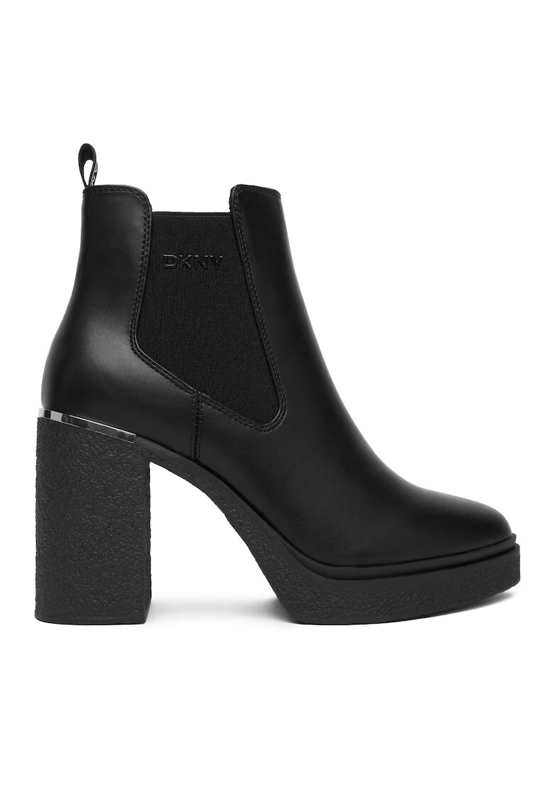 DKNY Botine dama Tarquin - negru - piele ecologica