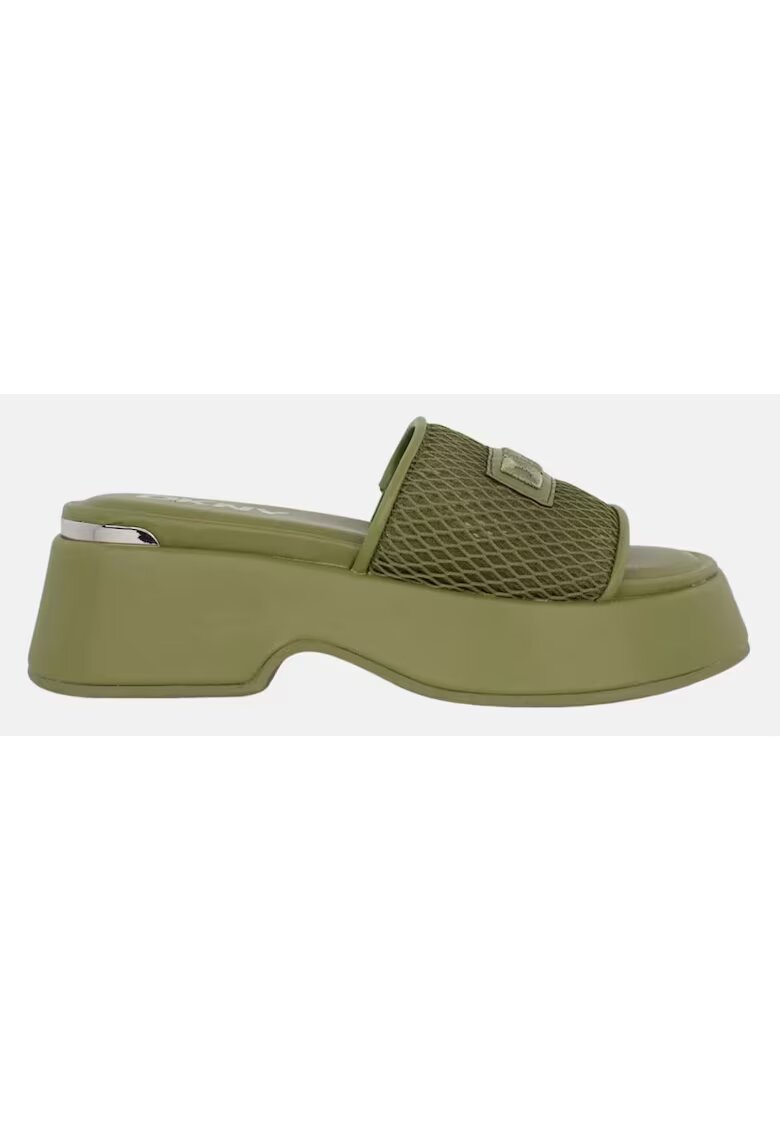 DKNY Saboti dama Iredell - cu platforma - sintetic - verde